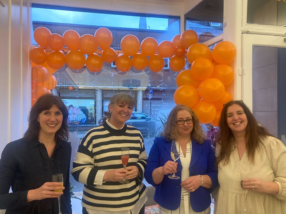 Zoe Whyatt; Leah Furniss, UK Portfolio Officer for the National Lottery Community Fund; Jane Morrison-Ross, Chief Executive of South of Scotland Enterprise and Susan celebrate