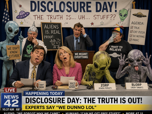 Disclosure Day is a Deeply Immoral movie where even the aliens are stupid.
