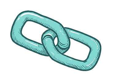 Chainlink representing hyperlinks