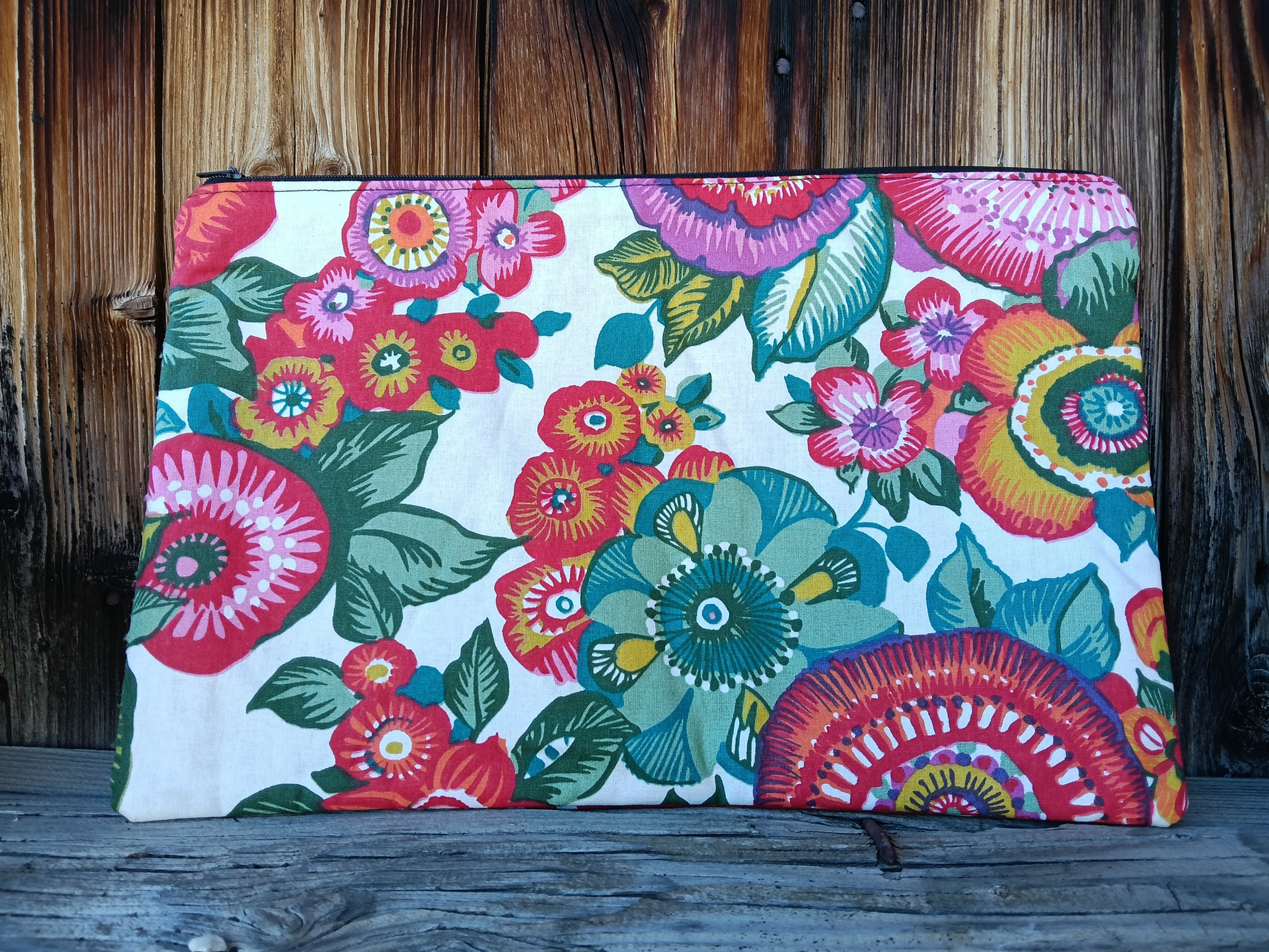 Grande pochette florale