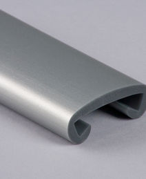 PVC Handlauf graualuminium