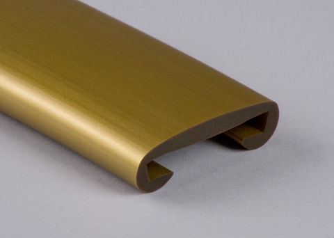 Kunststoffhandlauf gold