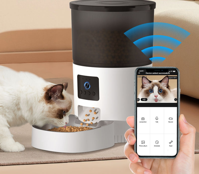 Automatic Feeder With Camera Video 3L