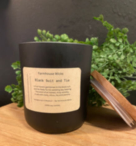 Black Candle Vessel