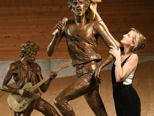 Talos Summer Exhibition 2025 showcases The Glimmer Twins casts by artist Amy Goodman