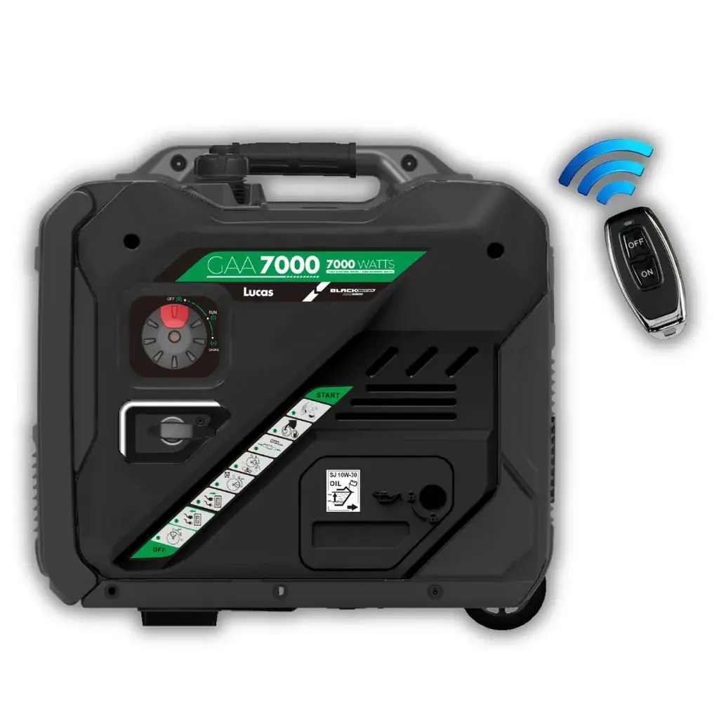 Lucas 7000w 240v boton y beeper liviana