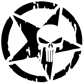 BlackStar - Sticker (Variety of Colors)