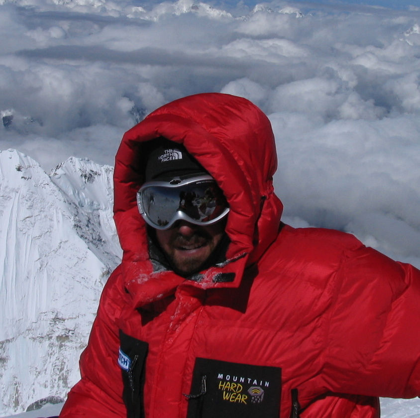 Alan on Everest