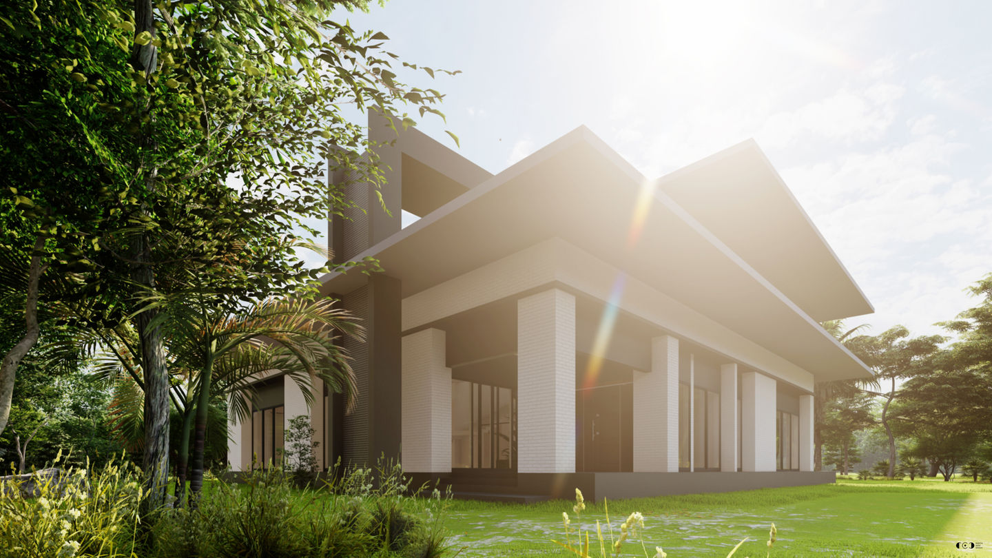 Radical Edge Design residential project showcasing bold structural forms and minimalist aesthetics.