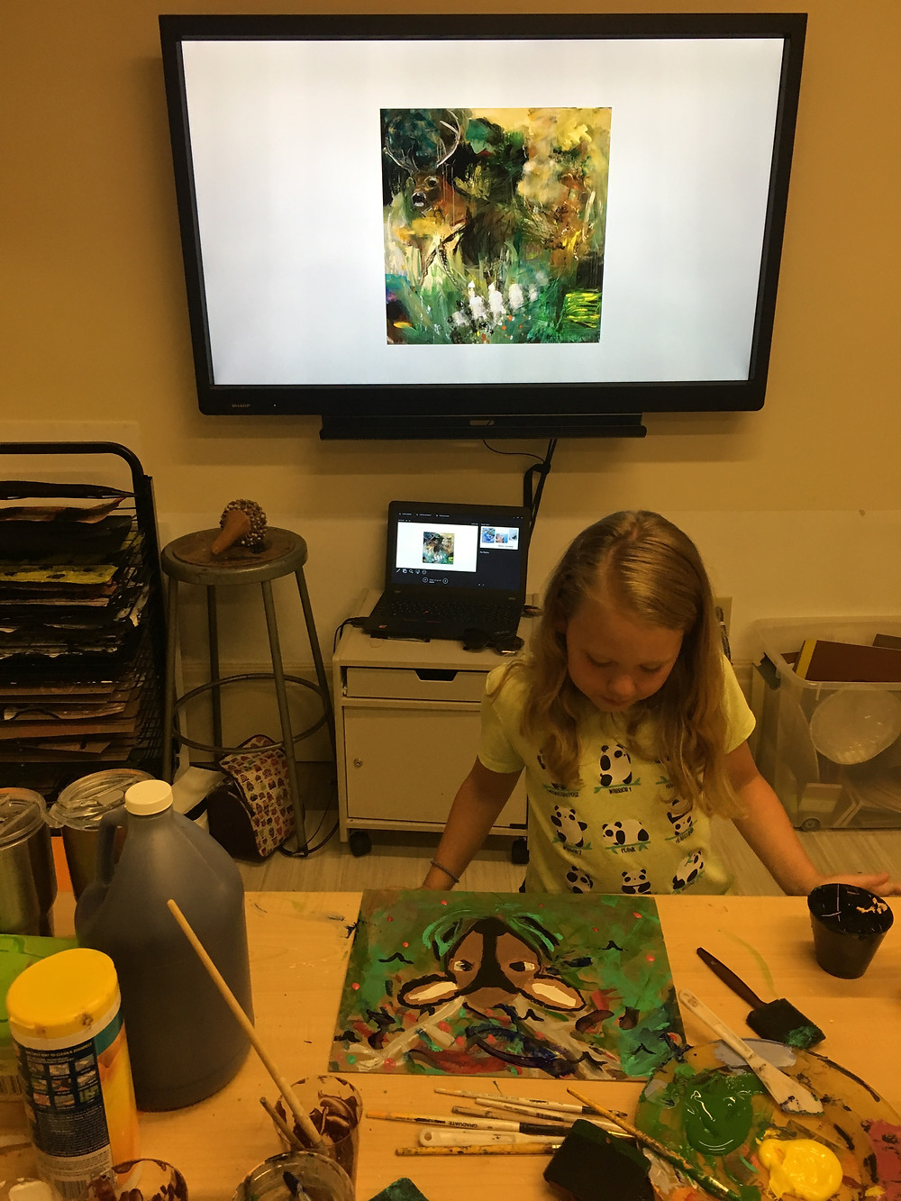 Artwork coming to life