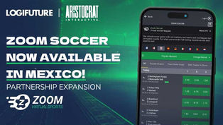Niccolo Cassettari Chief Business Development Officer at Logifuture, Malte Hegeler VP Sports Product at Aristocrat Interactive iGaming & Sports, Logifuture enters Mexico with Zoom Soccer via Aristocrat Interactive™