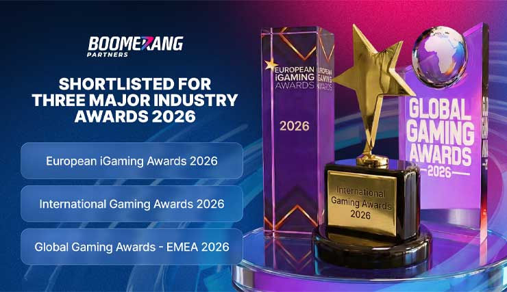 Boomerang Partners International Gaming Awards (IGA), European iGaming Awards, and Global Gaming Awards EMEA