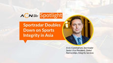 Sportradar Doubles Down on Sports Integrity in Asia, Andy Cunningham Sportradar’s Senior Vice President of Global Partnerships for Integrity Services