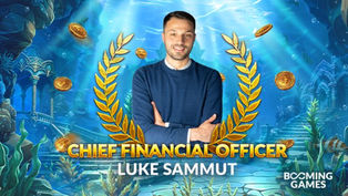 Booming Games Appoints Luke Sammut as Chief Financial Officer
