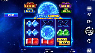 Yurii Muratov CCO at 3 Oaks Gaming, 3 Oaks Gaming's latest release Space Coins