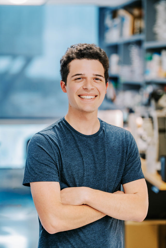 Professional executive headshot of a business professional in downtown San Francisco, photographed with natural light and a m