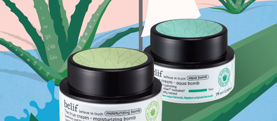【belif十週年第一擊!】 2款升級限量版皇牌炸彈霜 斗篷草+紫芹登場