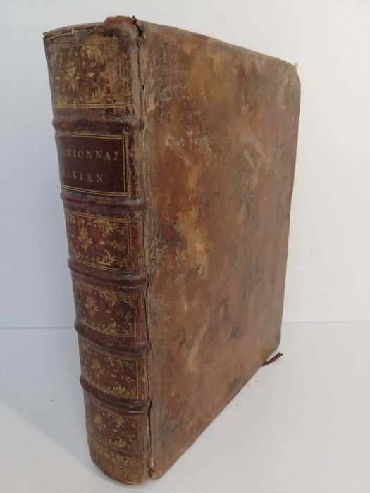 Miniatura: DIZIONARIO FRANCESE-ITALIANO  1769