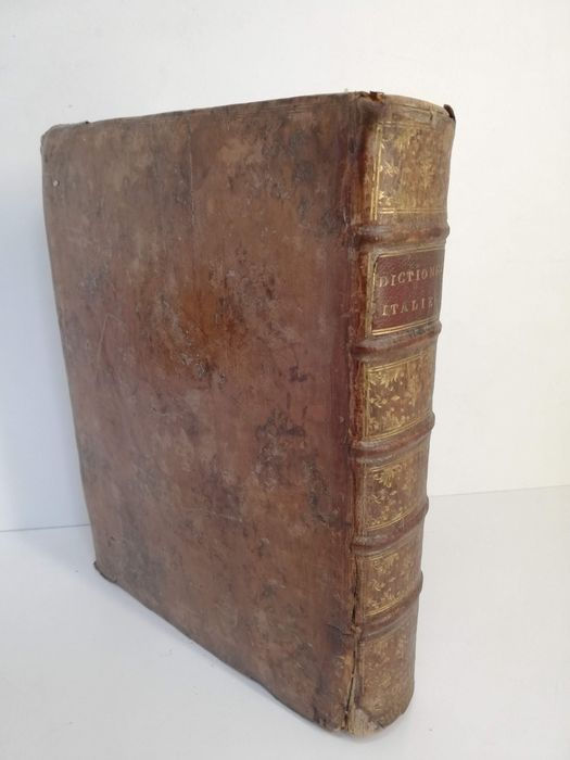 Miniatura: DIZIONARIO FRANCESE-ITALIANO  1769