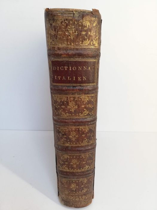 Miniatura: DIZIONARIO FRANCESE-ITALIANO  1769