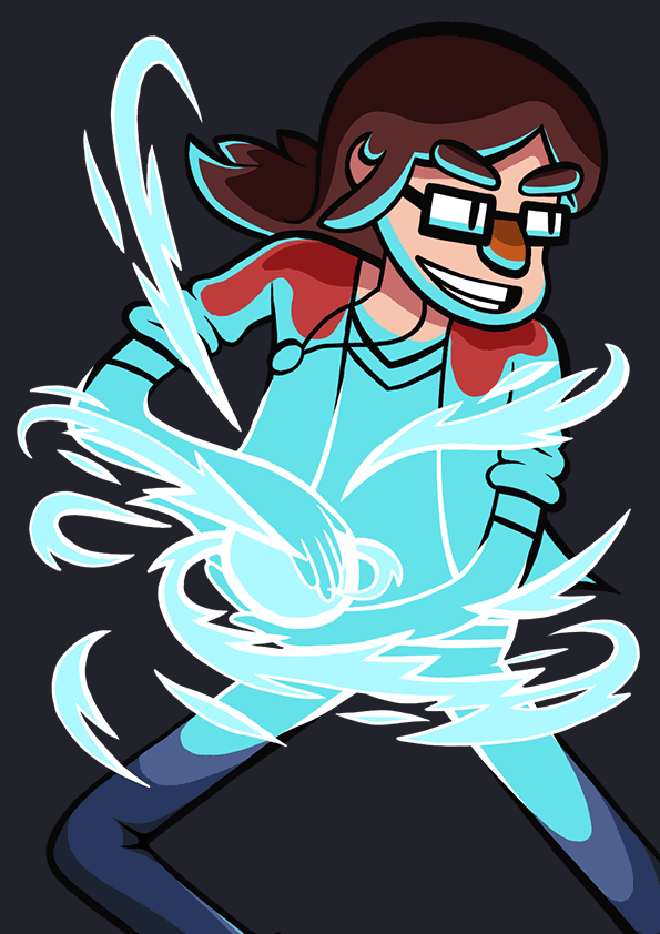 illustration illustrator hadouken forward personal branding artist freelance designer super move fighting game