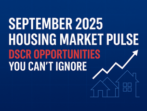 September 2025 Housing Market Pulse: Key Insights for Real Estate Investors
