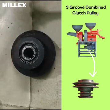 3 Groove Pulley for Combined Rice Mill