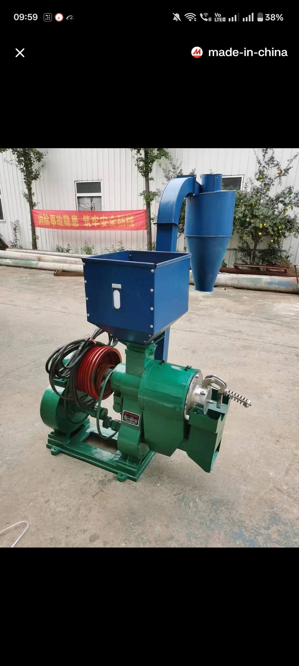 N160 Rice Polisher Machine (Double Jet)