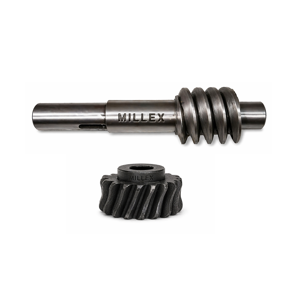 N120 Rice Mill Turbine Shaft with Gear