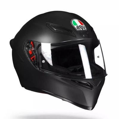 CASCO AGV K-1 NEGRO BRILLO