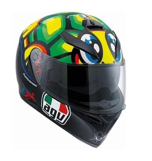 Casco Agv K3 Sv Tartaruga Valentino Rossi