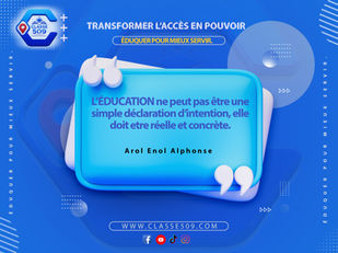 ✍🏾Bon Mardi 8 septembre 2026 | Education