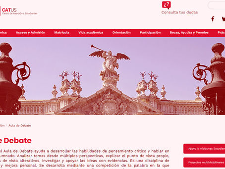 La Universidad de Sevilla abre la convocatoria del Aula de Debate 2025-2026: una oportunidad clave para los miembros de CDH