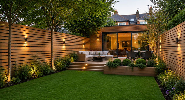 Bespoke Fencing installed