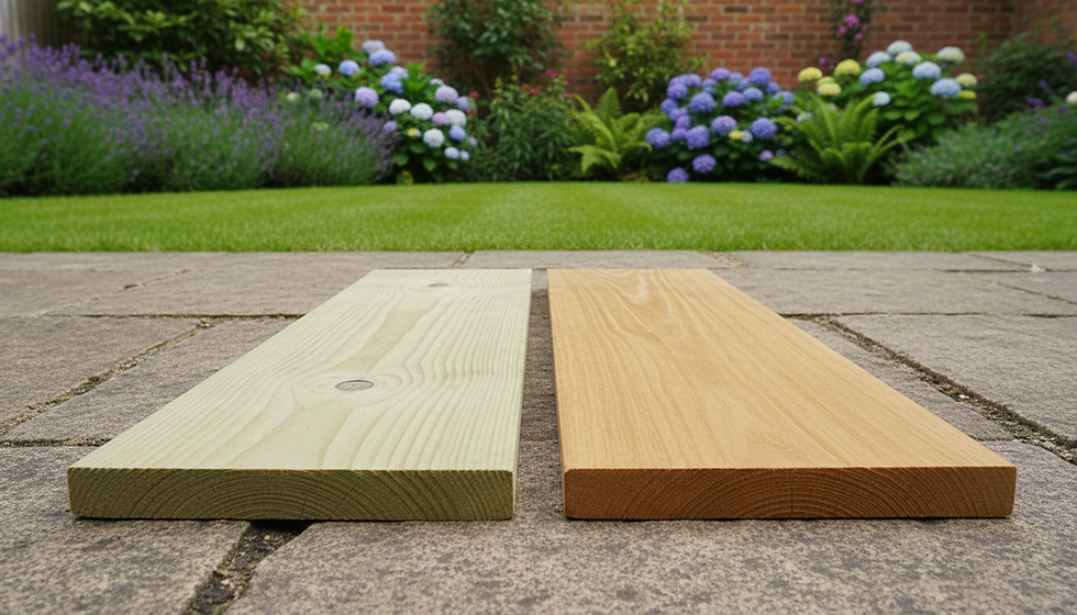Softwood vs Yellow Balau Hardwood Decking Key Differences