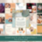 Reiki Business Instagram Templates for Canva