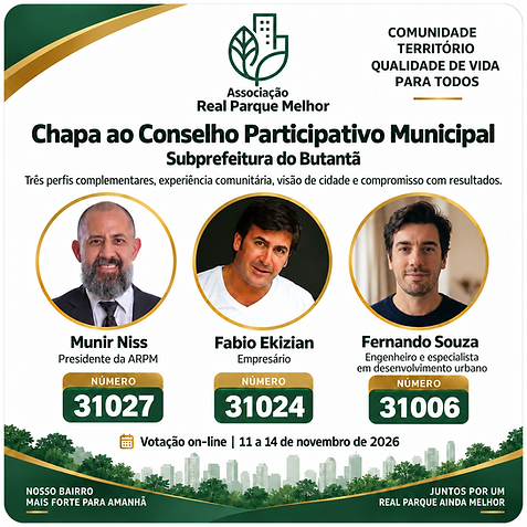 Campanha Real Parque Melhor