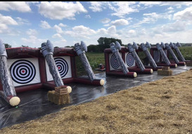 Inflatable Axe Throwing