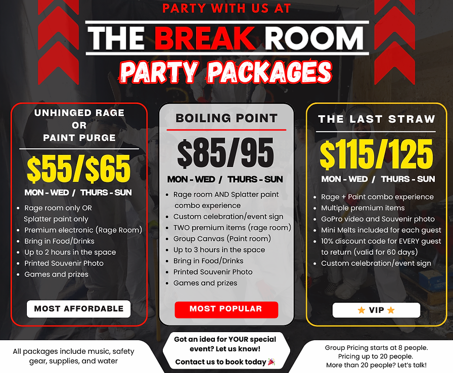 BreakRoom Price List 2026.png