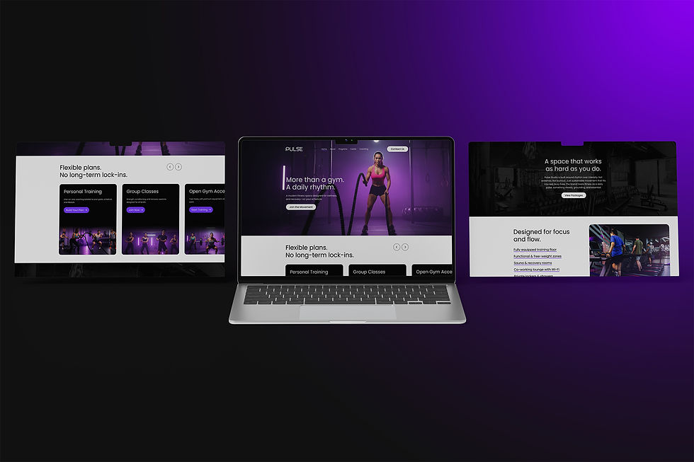 Pulse Studio Website & Branding