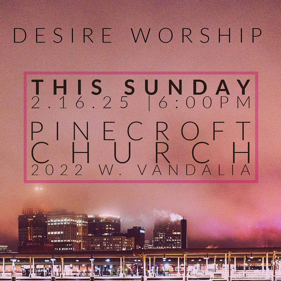 DESIRE Revival Worship - Healing Service