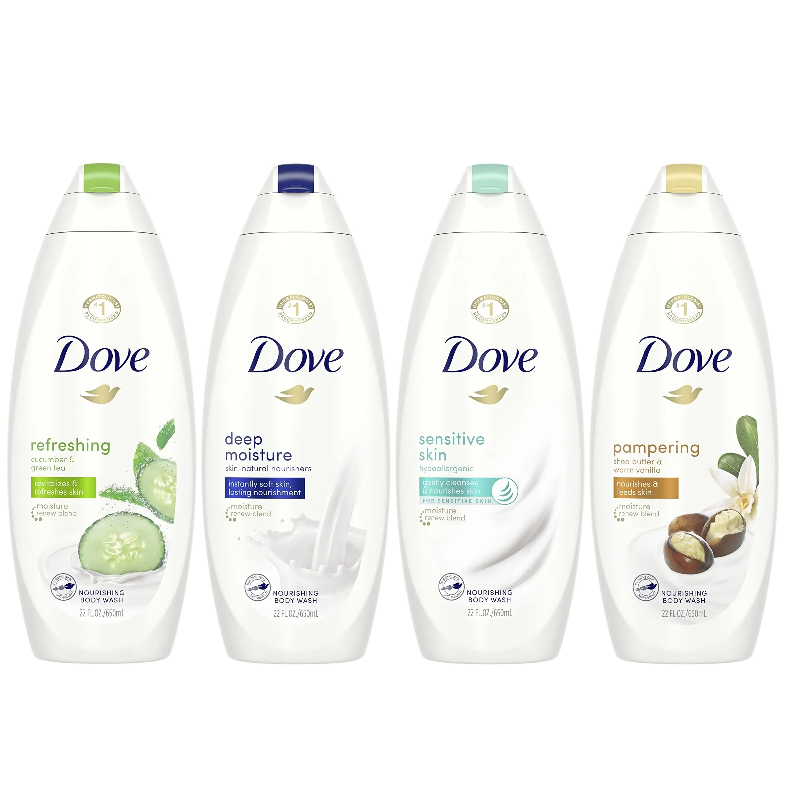 Dove Body Wash 500mls Bottle