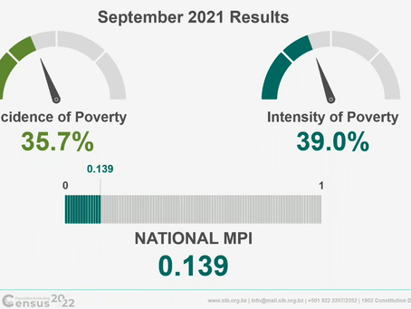 SIB: 35.7% of Belizeans are 'MPI poor'