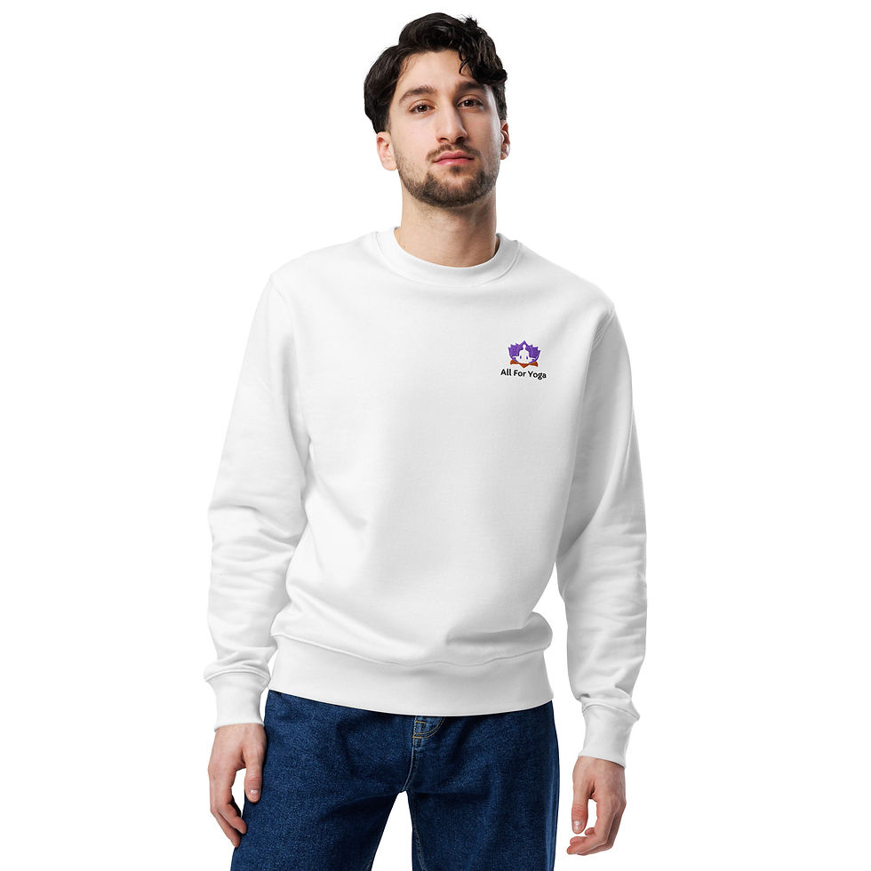 Miniatura: Sudadera Eco Unisex | Logo Bordado AFY