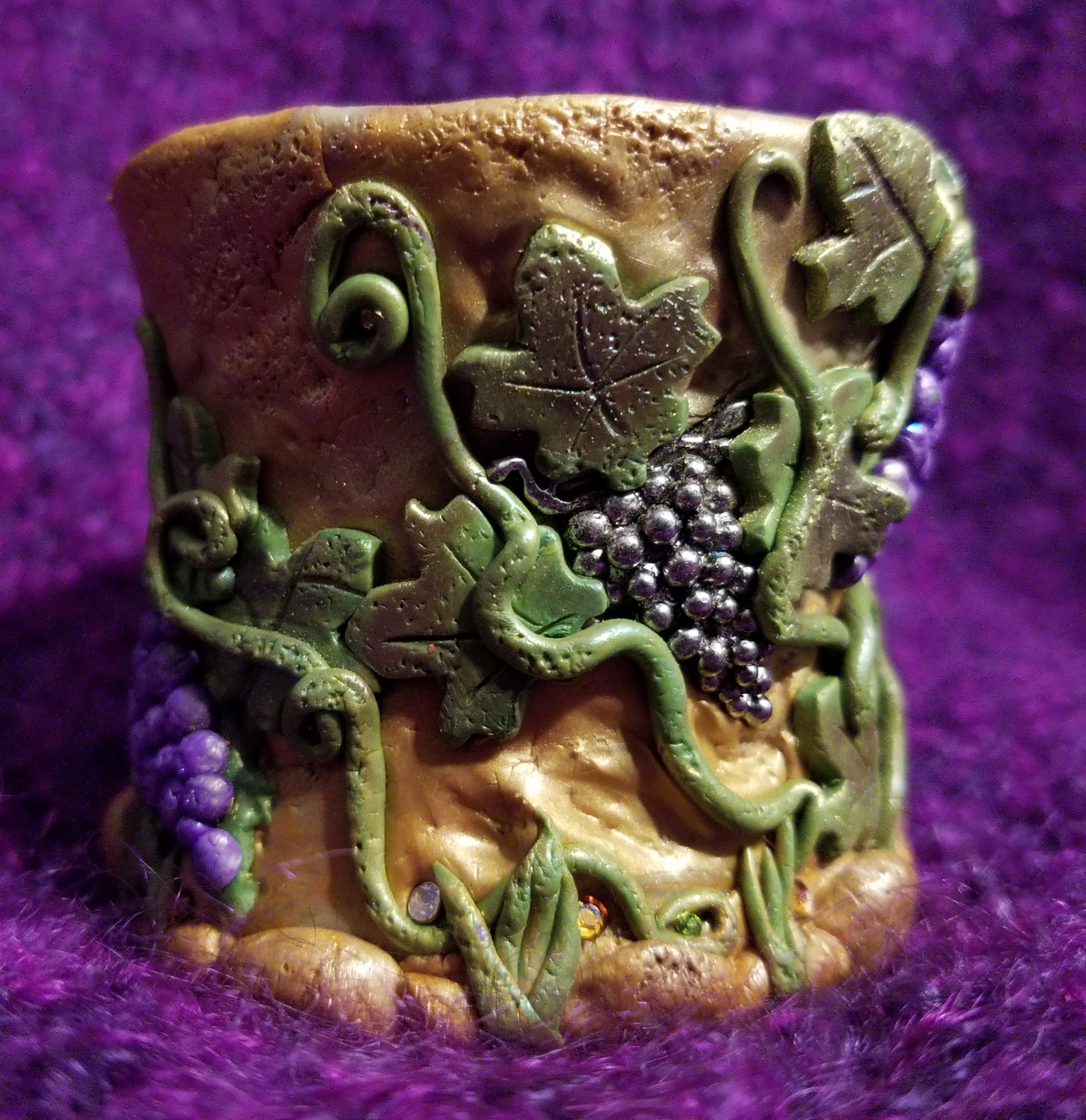 Wine theme votive