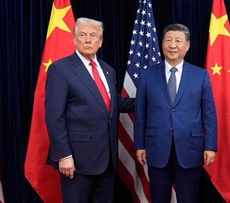 CHINA’S PRESIDENT XI JINPING EMERGES AS PRESIDENT D.J. TRUMP’S PEER