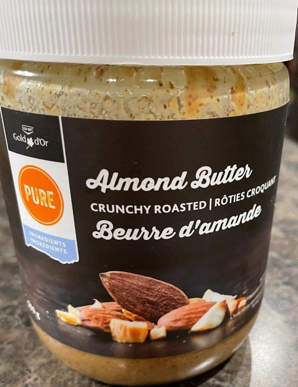Co-op Gold Pure Almond Butter-Crunchy