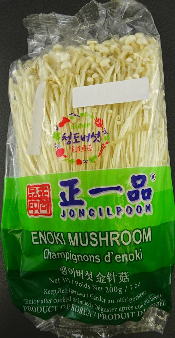 CFIA Food Recall Warning: Jongilpoom brand Enoki Mushroom-2021/10/14b