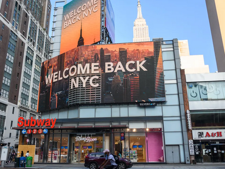 THE HILARIOUS COVID-19 PANDEMIC         January, 2021. NYC touts its toughness and willingness to reopen. Like de Blasio and Cuomo, the city talks a good game. 