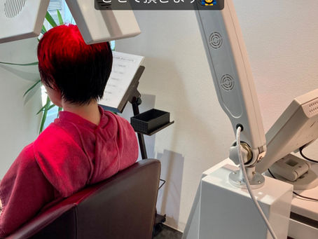 本日の育毛のお客様